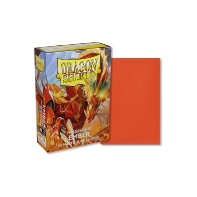 Dragon Shield Japanese Dual Matte Sleeves - Ember (60 Sleeves)