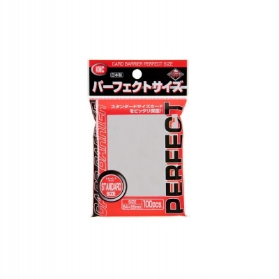 KMC Standard Sleeves - Perfect Size (100 Sleeves)