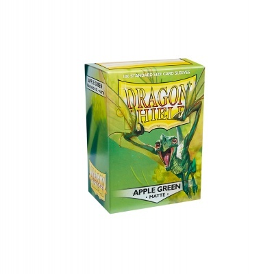 Dragon Shield Matte Sleeves - Apple Green (100 Sleeves)