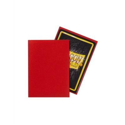 Dragon Shield Matte Sleeves - Crimson (100 Sleeves)