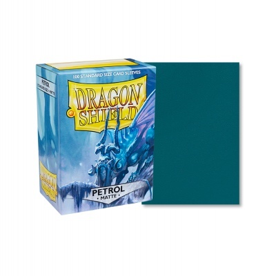 Dragon Shield Matte Sleeves - Petrol (100 Sleeves)