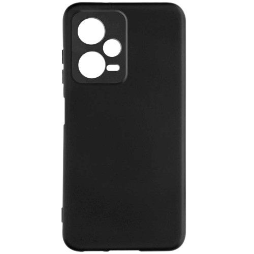 Capa Silicone Xiaomi Redmi Note 12 Pro 5G Preta Reforçada