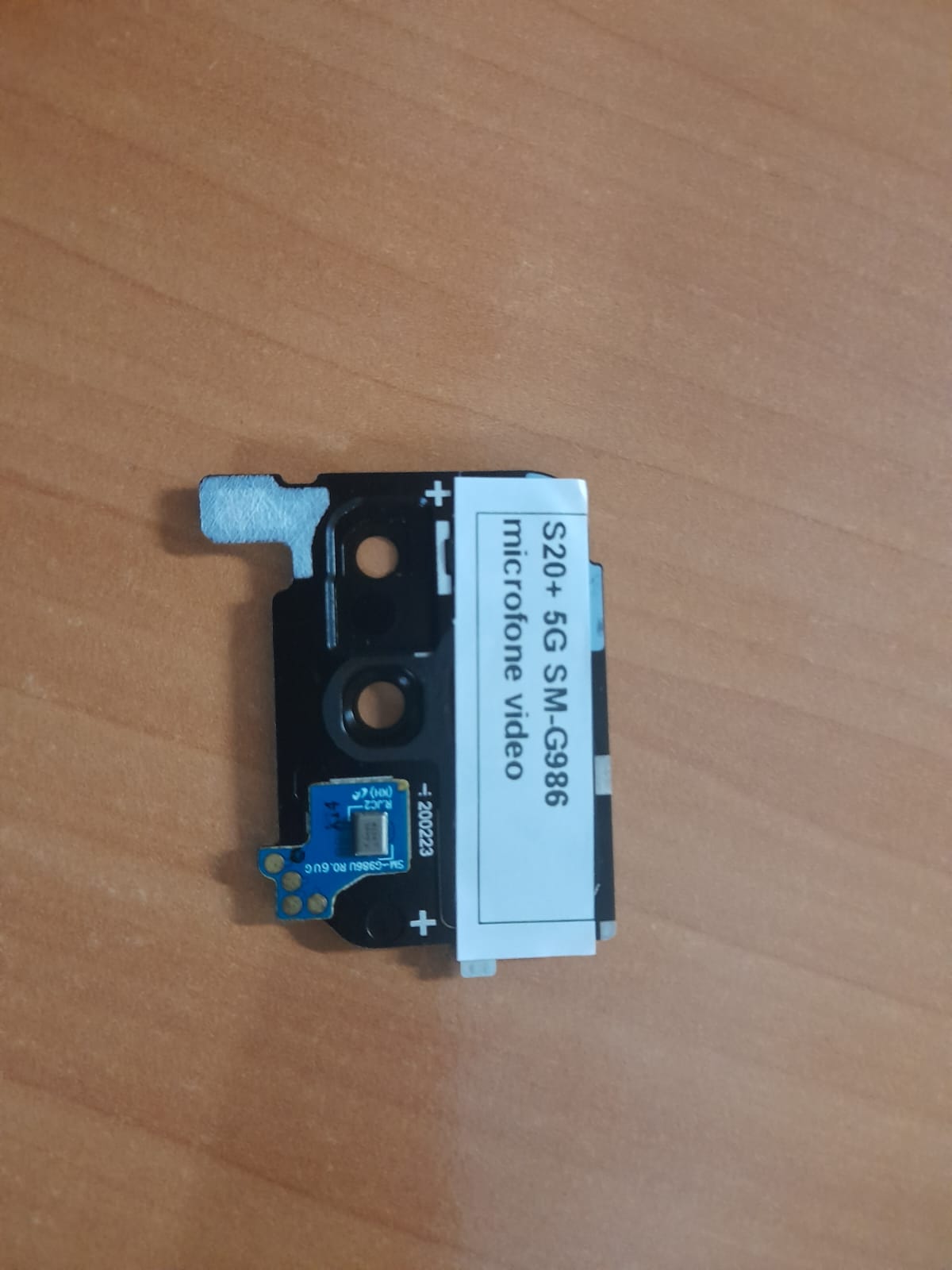 Módulo de Microfone Samsung Galaxy S20+ 5G (SM-G986) – Vídeo / Superior Módulo de Microfone Samsung Galaxy S20+ 5G (SM-G986) – Vídeo / Superior