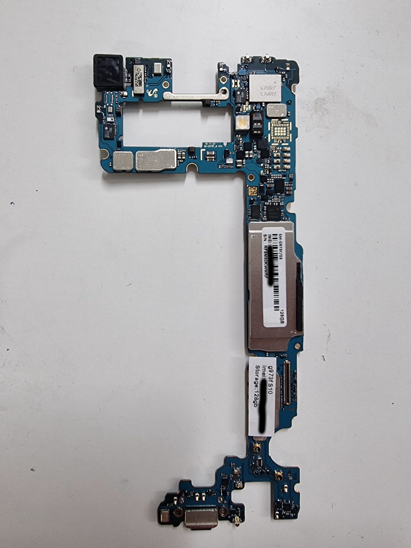 Motherboard Samsung Galaxy S10 (SM-G973F) – 128GB – Testada e Desbloqueada Motherboard Samsung Galaxy S10 (SM-G973F) – 128GB – Testada e Desbloqueada