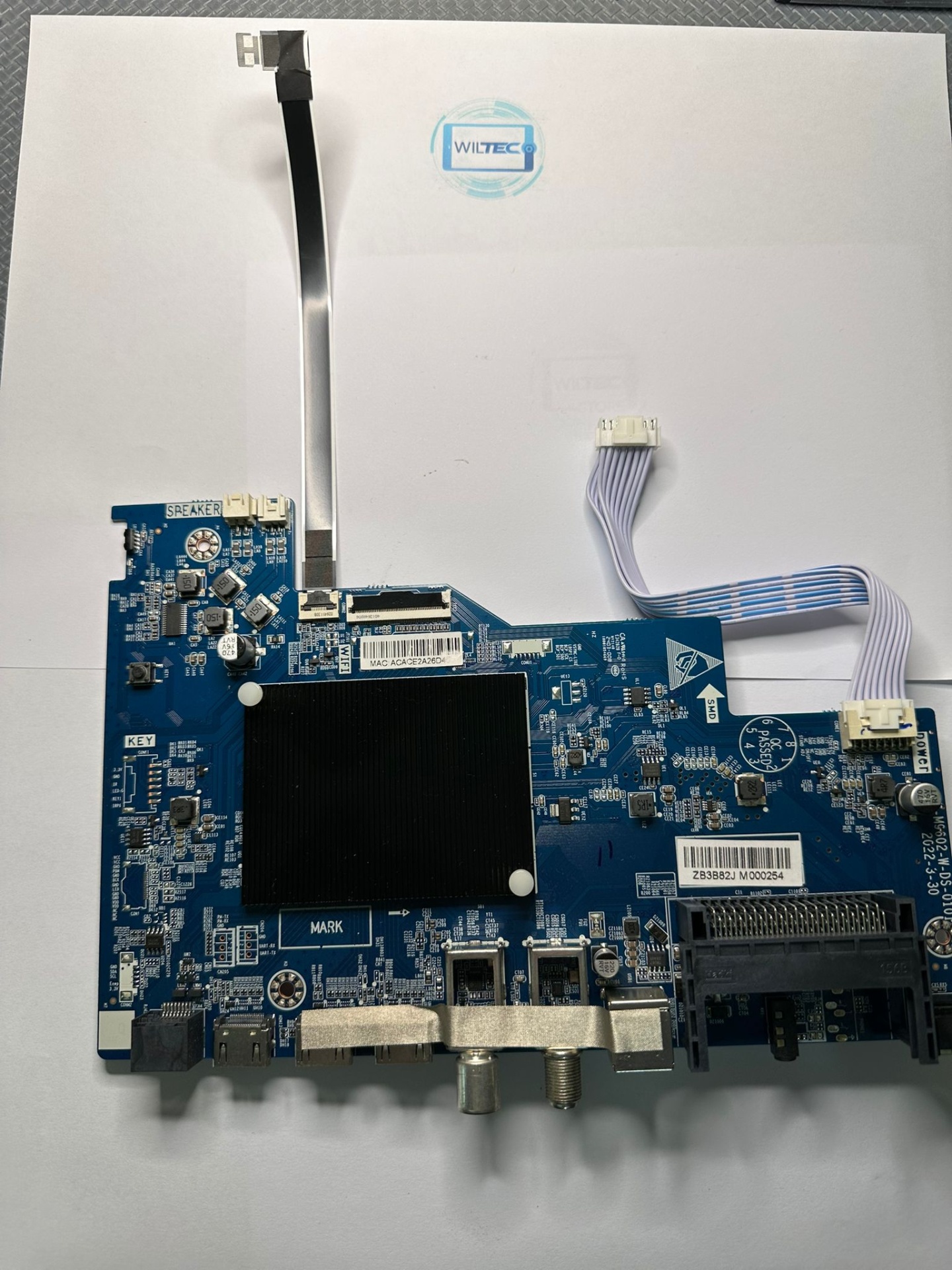 Main Board mb-m9602-w-ds-0101 TD System 10520209 Main Board mb-m9602-w-ds-0101 TD System 10520209