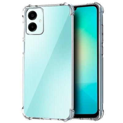 Capa Silicone Samsung Galaxy A06 Transparente Reforçada