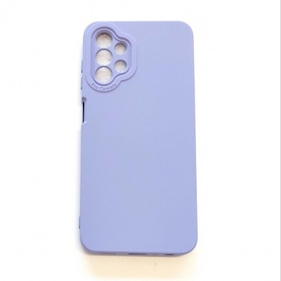 Capa Silicone Samsung Galaxy A13 4G Lilás Reforçada