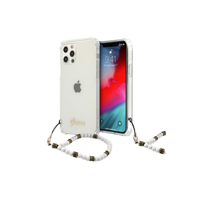 Capa iPhone 12/ 12 Pro Transparente Guess com Acessório