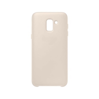 Capa Silicone Samsung Galaxy J6 Plus Bege Reforçada