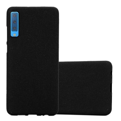 Capa Silicone Samsung Galaxy A7 2018 Preta
