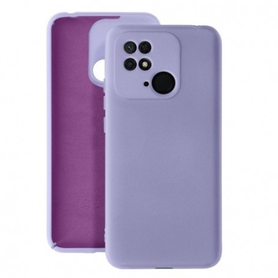 Capa Silicone Xiaomi Redmi 10C Lilás Reforçada