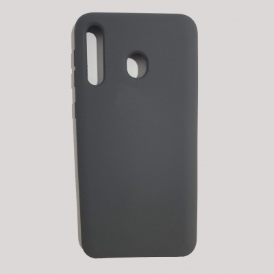 Capa Silicone Samsung Galaxy M30 Preta Reforçada