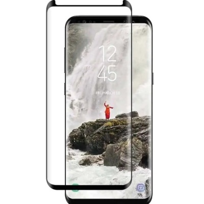 Película de Vidro Temperado Samsung Galaxy S8 Plus / S9 Plus 5D Preta