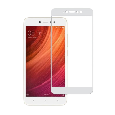 Película de Vidro Temperado Xiaomi Redmi Note 5A 5D Branca