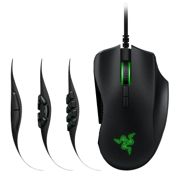 Rato Razer Naga Trinity 16000DPI MOBA/MMO Preto Rato Razer Naga Trinity 16000DPI MOBA/MMO Preto
