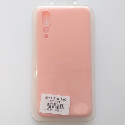 Capa Silicone Huawei P20 Pro Rosa Reforçada