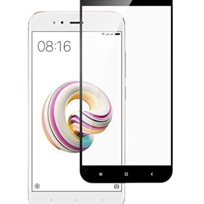 Película de Vidro Temperado Xiaomi Mi A1/ Mi 5X 5D Preta