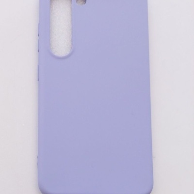 Capa Silicone Samsung Galaxy S23 Lilás Reforçada