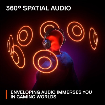 Headset Steelseries Arctis Nova 4 Gaming Wireless Multi-Platform Preto Headset Steelseries Arctis Nova 4 Gaming Wireless Multi-Platform Preto