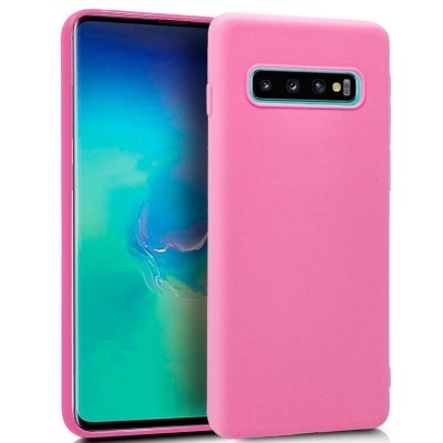 Capa Silicone Samsung Galaxy S10e Rosa