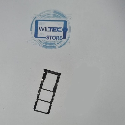 Patilha de Cartão SIM Samsung Galaxy A51 (SM-A515F) – Preta – Original