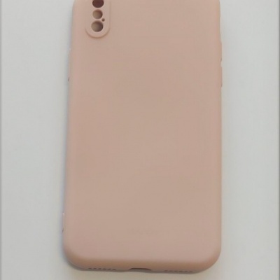 Capa Silicone iPhone X/XS Nude Reforçada