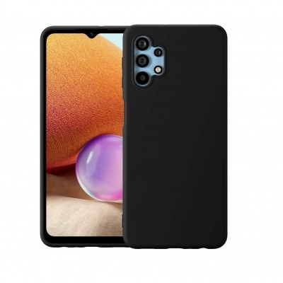 Capa Silicone Samsung Galaxy A32 5G Preta Reforçada
