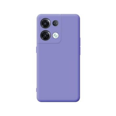 Capa Silicone Oppo Reno 8 5G Roxa Reforçada