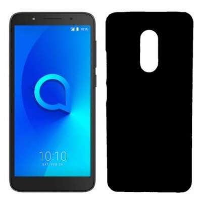 Capa Silicone Alcatel 1C Preta