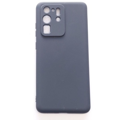 Capa Silicone Samsung Galaxy S20 Ultra Preta Reforçada