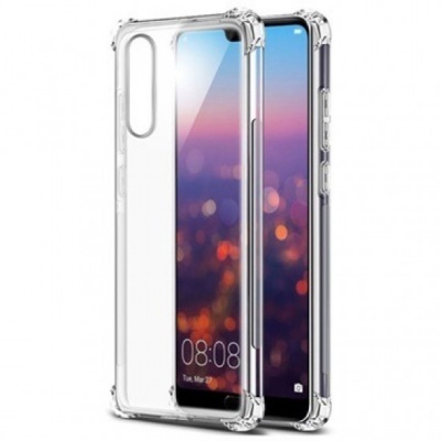 Capa Silicone Huawei P20 Pro Transparente Reforçada
