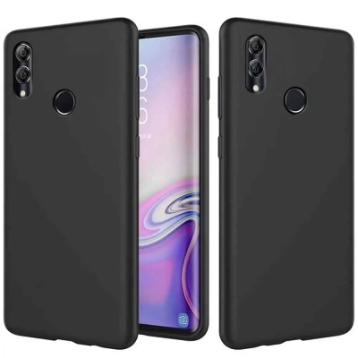 Capa Silicone Huawei P Smart 2019 Preta Reforçada