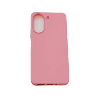 Capa Silicone Xiaomi Redmi 13C / Poco C65 Rosa Reforçada