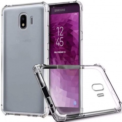 Capa Silicone Samsung Galaxy J4 Plus Transparente Reforçada