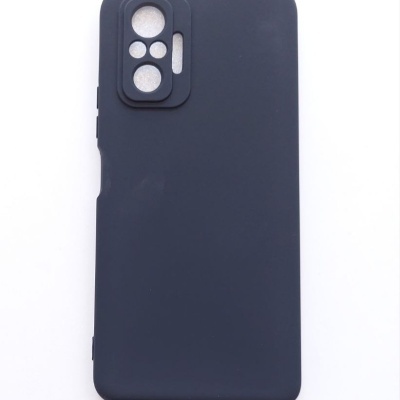 Capa Silicone Xiaomi Redmi Note 10 Pro Preta Reforçada