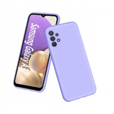 Capa Silicone Samsung Galaxy A32 5G Lilás Reforçada