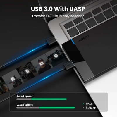 Caixa Externa UGREEN US221 USB 3.0 para SATA III