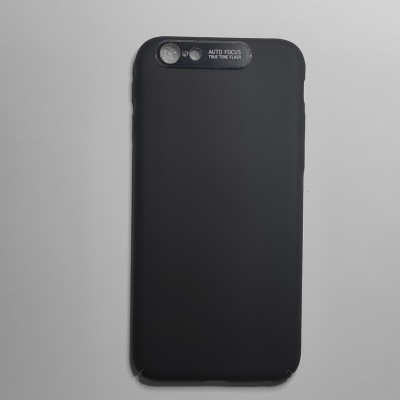 Capa Silicone iPhone 6 Preta Reforçada