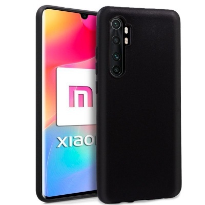 Capa Silicone Xiaomi Mi Note 10 Lite Preta