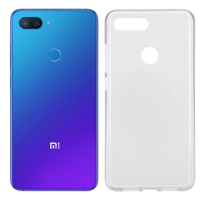 Capa Silicone Xiaomi Mi 8 Lite Transparente