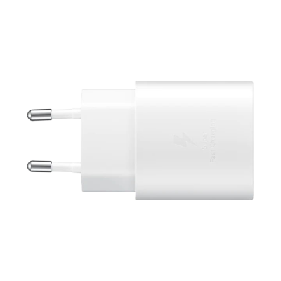 Carregador Samsung Super Fast Charging 25W Branco Carregador Samsung Super Fast Charging 25W Branco
