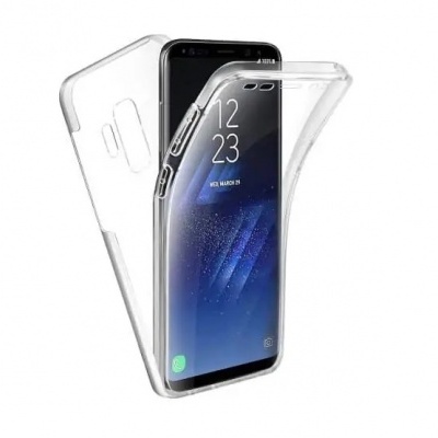 Capa Silicone Samsung Galaxy S8 Plus Transparente 360º