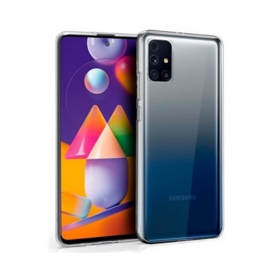 Capa Silicone Samsung Galaxy M31s Transparente