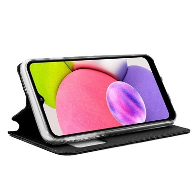 Capa Livro Samsung Galaxy A03s Preta