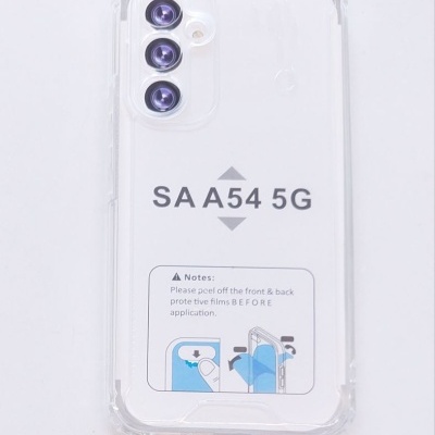 Capa Silicone Samsung Galaxy A54 5G Transparente Reforçada