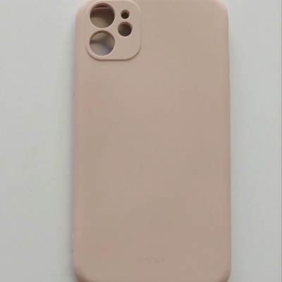 Capa Silicone iPhone 11 Nude Reforçada