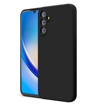 Capa Silicone Samsung Galaxy A34 5G Preta