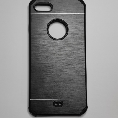 Capa Silicone iPhone 7 Preta Reforçada
