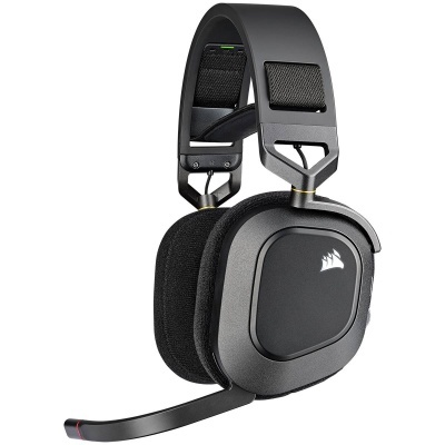 Headset Corsair HS80 RGB Wireless Carbon