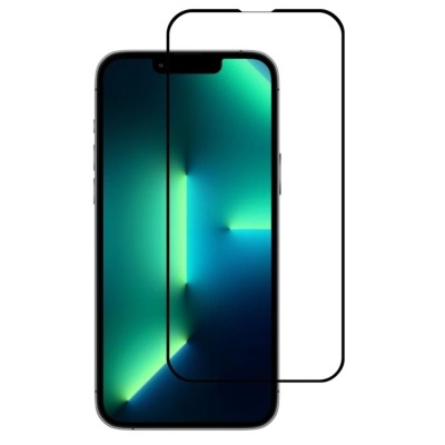 Película de Vidro Temperado iPhone 13 /13 Pro 5D Preta